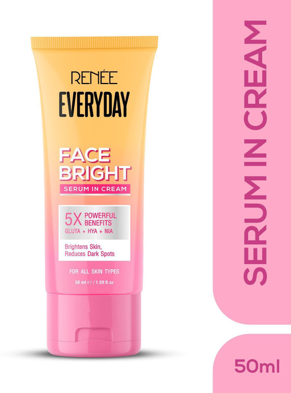 Renee Everyday Face Bright Cream, Hydrates, Brightens & Reduces Dark Spots(50 ml)