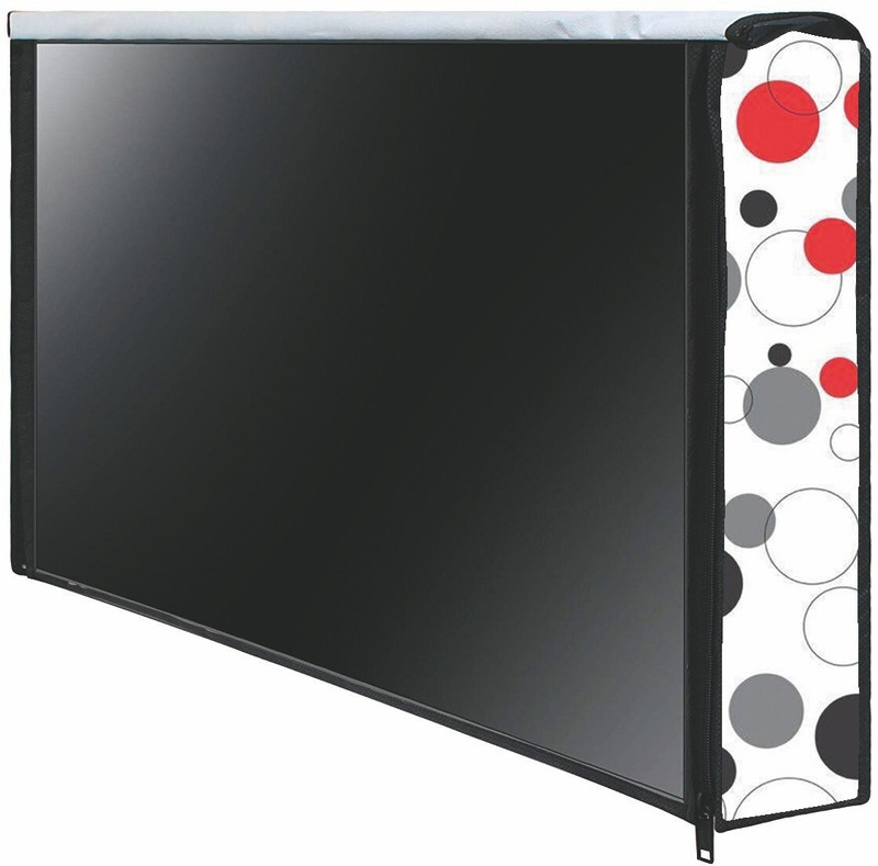 Wacky LED Cover 32 Inch LED TV for 32 inch LED Cover 32 Inch LED TV - LED_32-RD-White-Circle(White)
