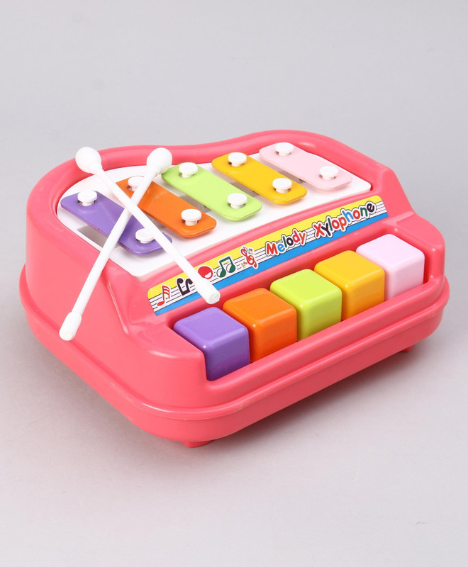 Nafhotoz Xylophone Piano Musical Toy for 1 - 3 Year Old Kids 8 Keys Xylophone Piano(Multicolor)