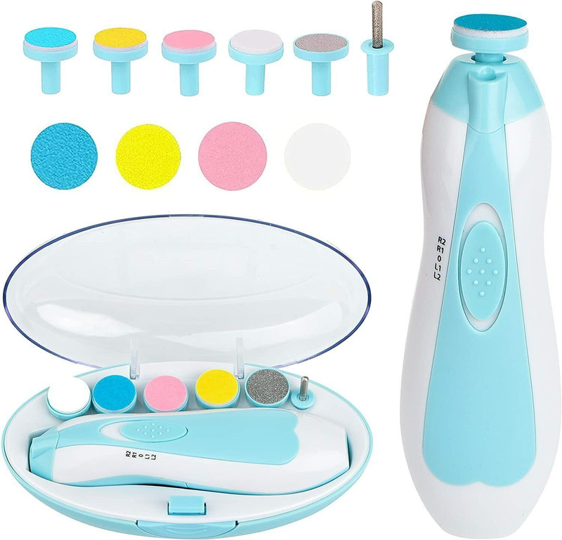 Divine Enterprise Baby Nail Trimmer Electric Safe Baby Nail Clippers Baby Manicure Set