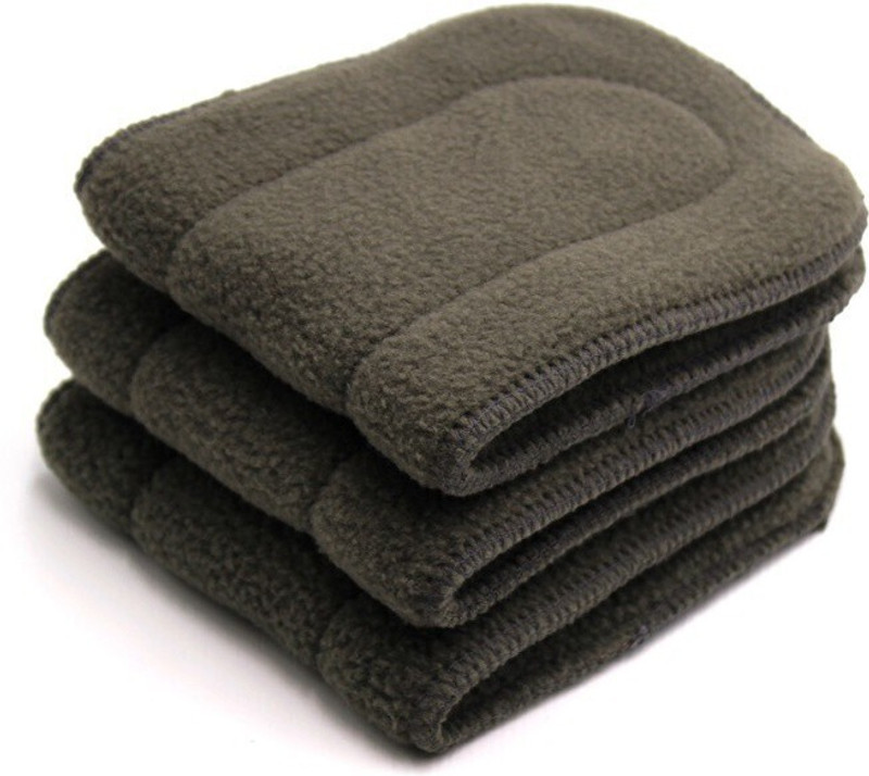 chhota packet 5 Layer Bamboo Charcoal Wetfree Reusable Washable Cotton Diaper Nappy Inserts (Pack of 3)