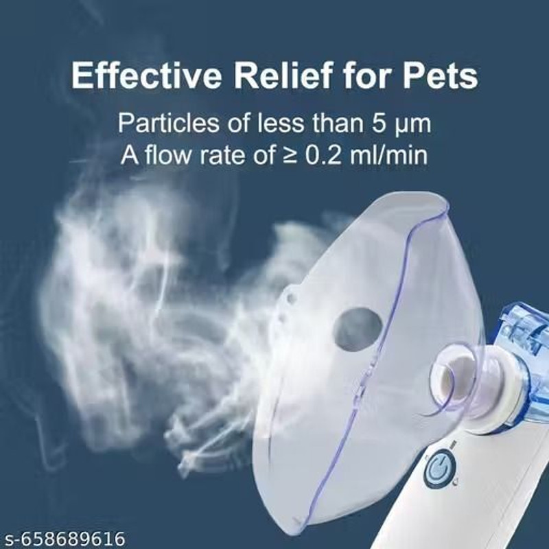 CITYCART Portable Nebulizer for Adults,Kids for Breathing Problem Nebulizer Manual Nasal Aspirator(White)