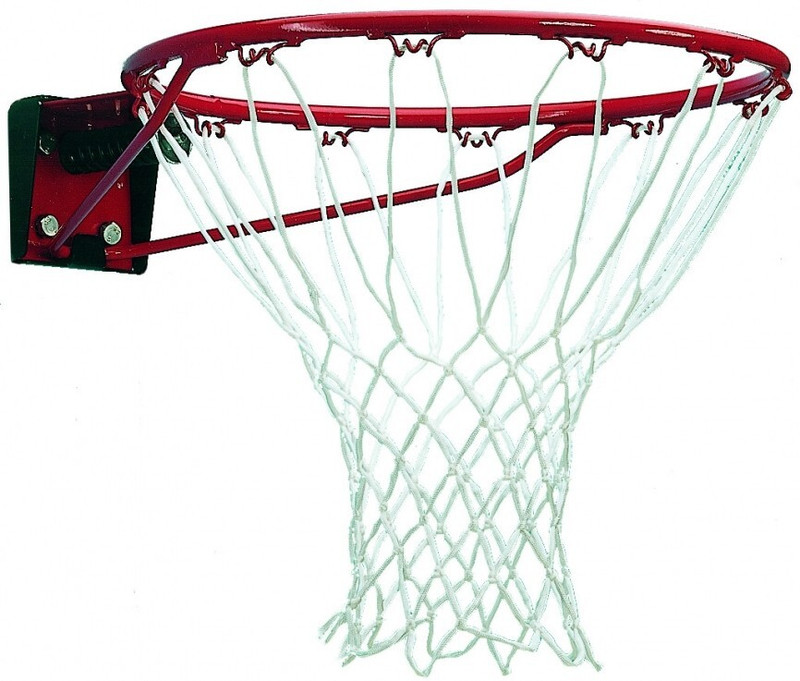 RAISCO Rings Pair Basketball Net(Maroon, Orange)