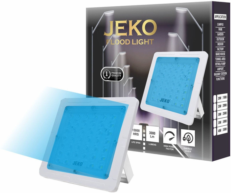 Jeko jk_25W Led Street Light-Flood Light-Waterproof Led Light Flood Light Outdoor Lamp(Yellow)