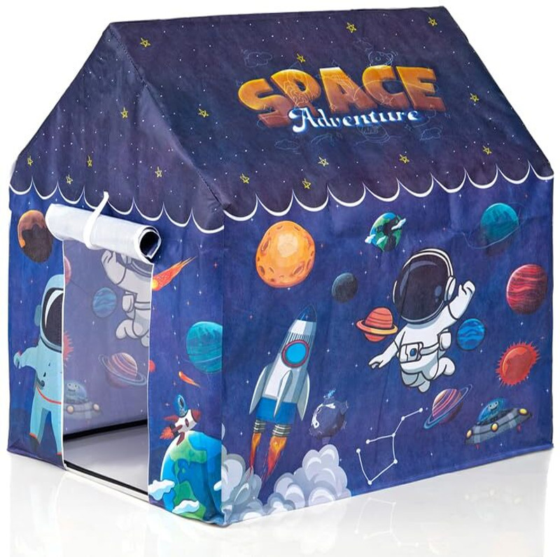 Nafhotoz Foldable Indoor Tent – Space Theme for Toddlers(Multicolor)