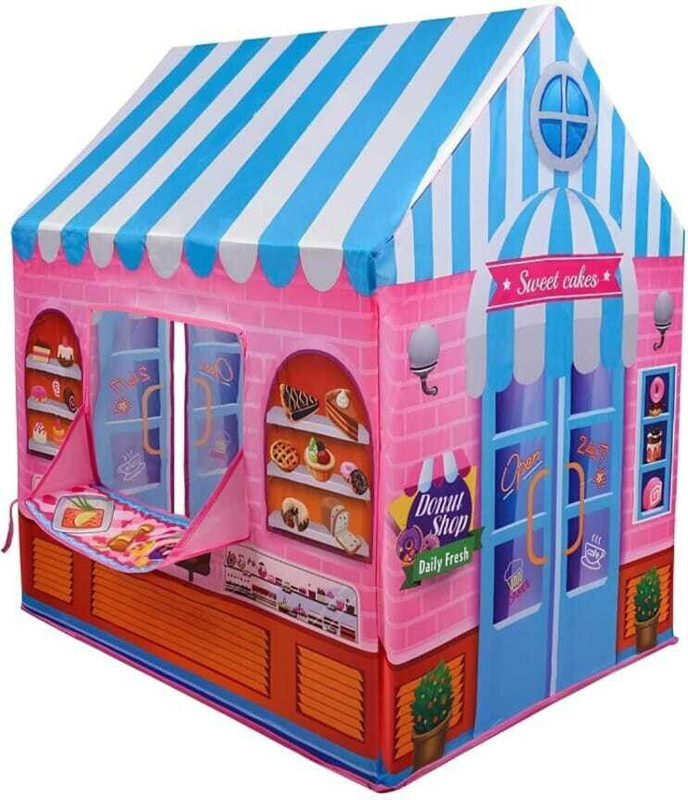 sojitratrend SHIRTS_63Tent House for Kids Space Play Tent House toys for boys and girls(Big)(Pink)