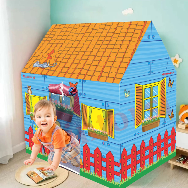 VISHWAS ENTERPRISE orange farm House Tent For Girls And Boyss(Blue)