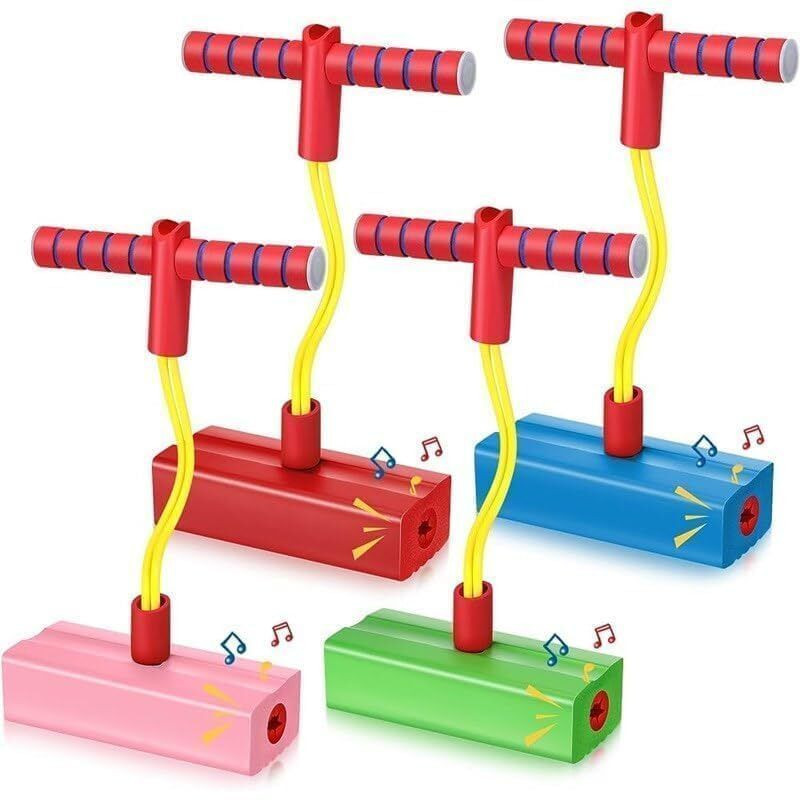 TickTrove Jump Mate Bouncing Buddy – Poco Jumper for Kids with Squeaky Sound(Multicolor)