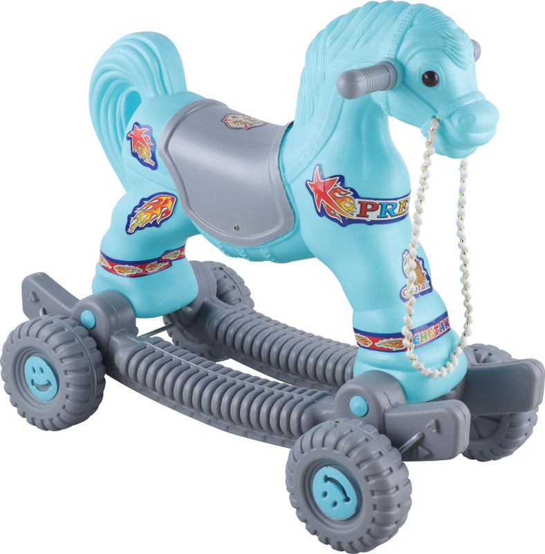 TOYPROFESSOR Baby Horse Rider and Rocker Boy Girl Unisex Playtime Fun for Kids 1-3 Years(Green)