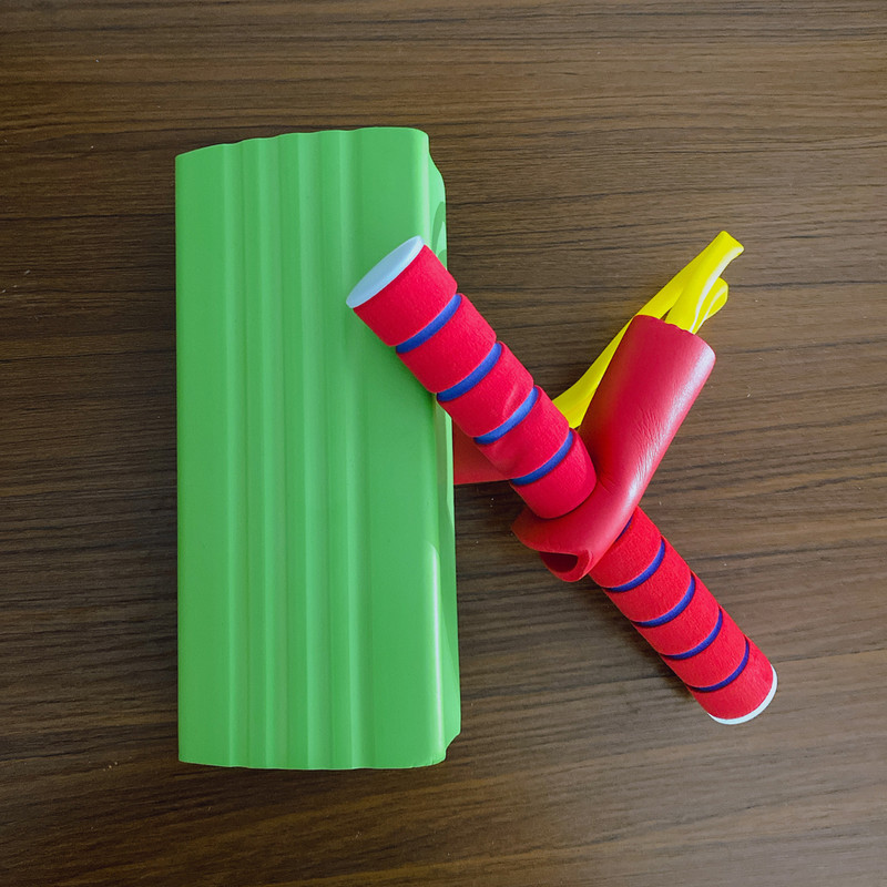 Ruffo Jump Stick for Active Kids – Foam Safe Design(Multicolor)