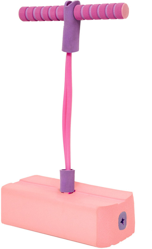 TickTrove Red & Yellow Foam Pogo Stick – Exercise Toy for Kids(Multicolor)