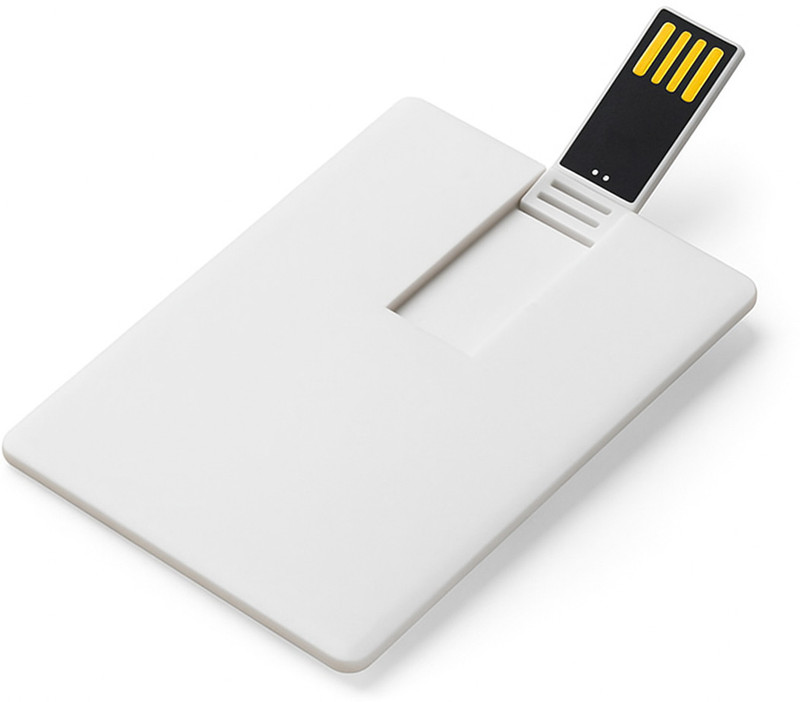 OTARIO Pendrive card type 128GB | Ultra Slim Wallet USB Flash Drive | 128 GB Pen Drive Compatible with Laptop, Mobile, Television, Desktop Computer, Tablet USB 2.0 Plastic Case(White)