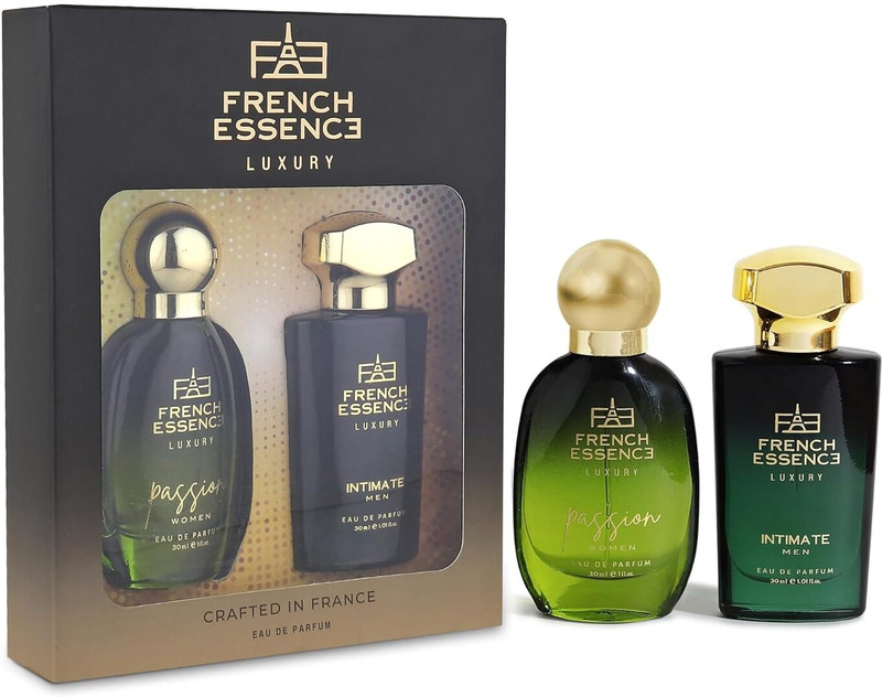 FRENCH ESSENCE Luxury Premium Charm & Triumph Perfume Gift Set Long Lasting Fragrance Scent Eau de Parfum  -  60 ml(For Men & Women)