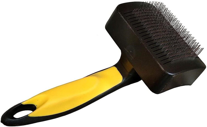 Puppyhugs Grooming Slicker Brush for Dog & Cat-Removes Loose Undercoat Mats & Tangled Hair Slicker Brushes for  Dog & Cat