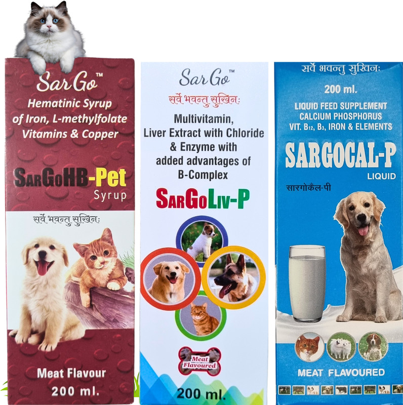 FUR FRIENDLY ME/SG-P-Cal-3 Pet Health Supplements(600 ml)