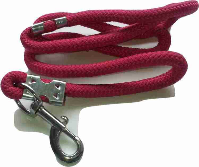 Aviean International 12mm Nylon Rope Black Leash (Large) 160cm Dog Cord Leash (Black) Dog & Cat Leash(Medium, Black, Multicolour)