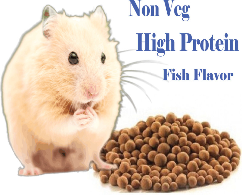 Grow Basket Pellets Food for all Hamster breeds Syrian, Dwarf, Chinese, Protein Nutritious Shrimp Hamster Treat(1 kg)