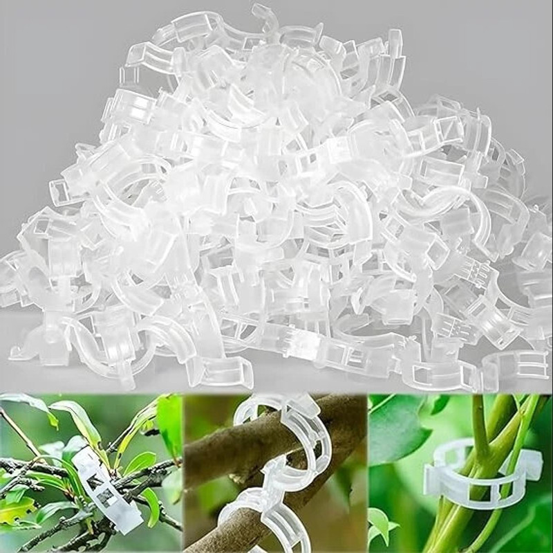 JKOPZ Plant Support Clips for Garden, Tomato and Vegetables, Ties Garden Garden Tool Kit(20 Tools)