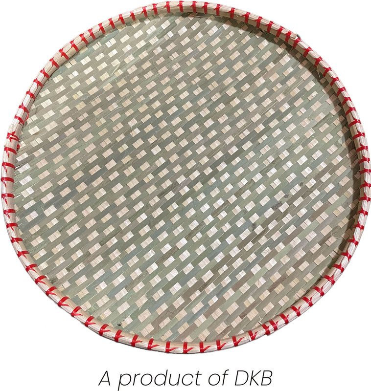 DKB Assam bamboo made dagra/dala Tray