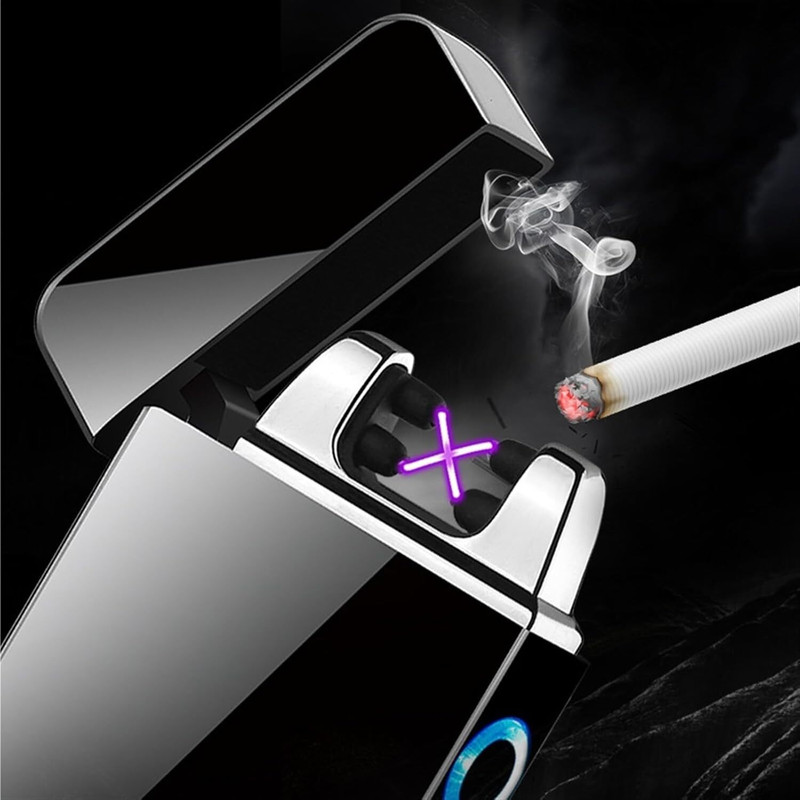 Czech Socket Arc Electric Lighter, Windproof Plasma Lighter YFF14 Car Cigarette Lighter(2)