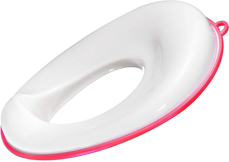 Heenfab Baby Potty Training Seat For Boys Girls and Toddlers Potty Seat(White + Pink)