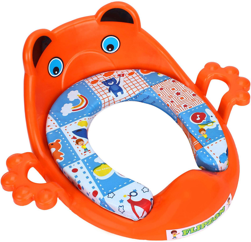 IMMUTABLE Potty Training Seat with Safety Handles for Boys and Girls Baby Toddler UXD24 Potty Seat(Multicolor)