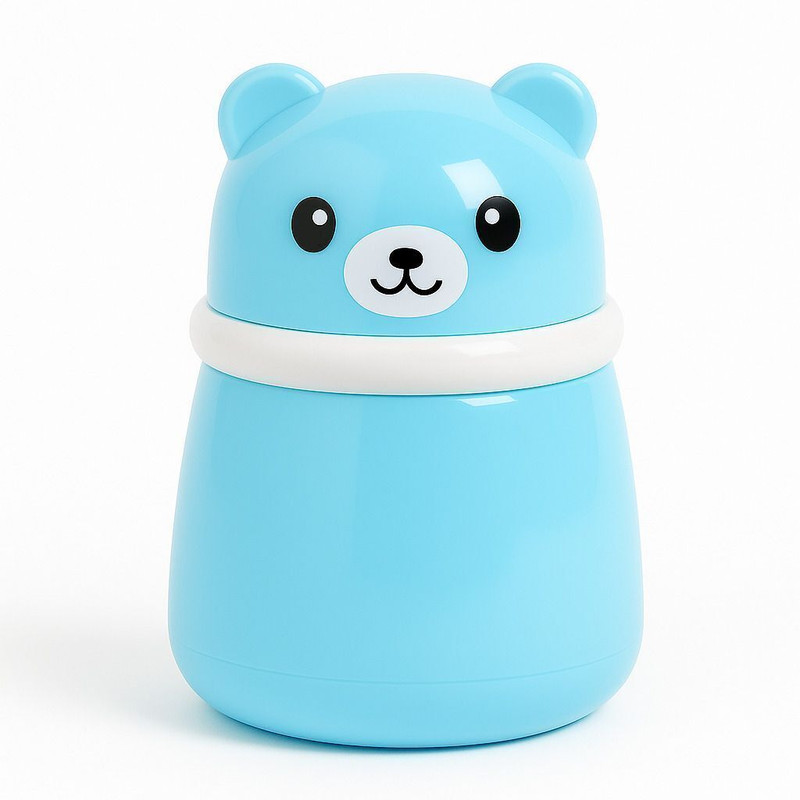 KALRA MAGIC Newborn Baby Powder Puff with Box Holder Container for Kid(Blue)