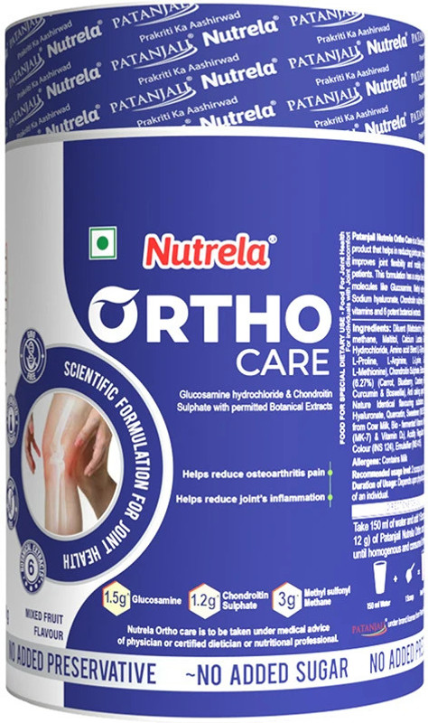 NUTRELA Ortho Powder for Joint, body & Muscle Pain Releif Nutrition Bars(300 g, NA)