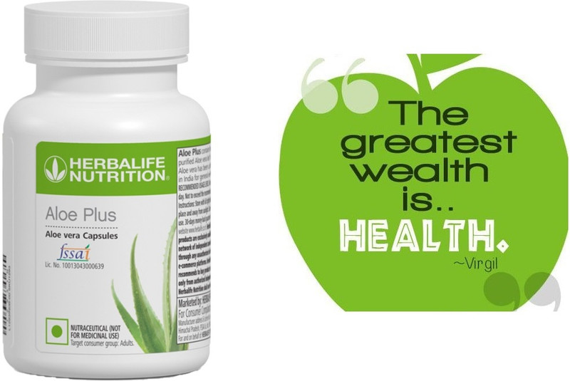 HERBALIFE ALO PLUS CAPSUL 60 CAPSUL UNFLOWER Capsules(100 g)