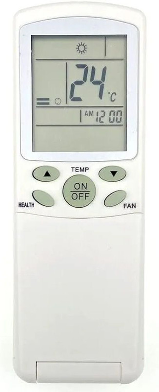 NixGlobal M10 98-A1 HAI-ER VIDE0-C0N AC Remote Compatible with VIDEOCON / HIAER 1 / 1.5 / 2 TON AC Remote Controller(White)