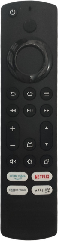 NixGlobal M254 0NIDA FIRE STICK TV Remote (without Voice) Compatible with ONIDA FIRE STICK SMART LED LCD TV Remote Controller(Black)