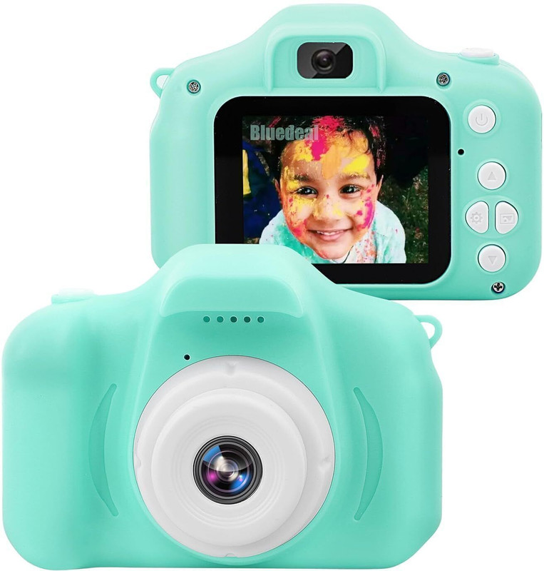 OceanCo Pink Kids Digital Camera Toy Easy Fun Educational Birthday Gift for Boys & Girls