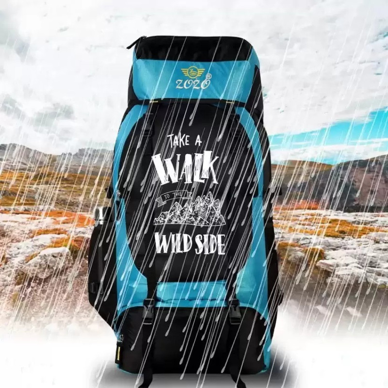 ZOZO ENTERPRISES Travel bag trekking bag mountaineering bag Rucksack - 65 (Black, Red) Rucksack - 65 L(Blue)