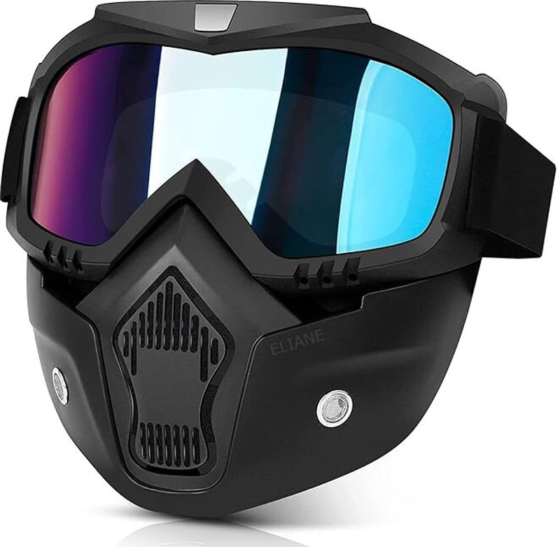 JDSSALES Motorcycle Goggles mask  Face Shaping Mask