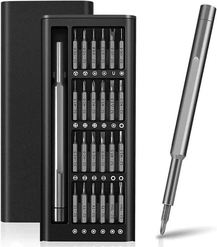 EYESEEK 24in1 Tool Magnetic mobile, laptop, watch repairing kit Combination Screwdriver Set(Pack of 1)
