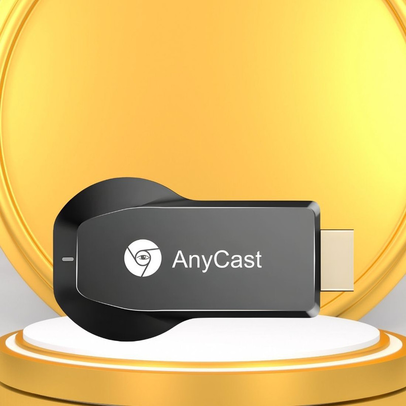 FRONY AnyCast Pro Wireless HDMI Display Adapter with 1080p Streaming, Multi-DeviceP330 Media Streaming Device(Black)
