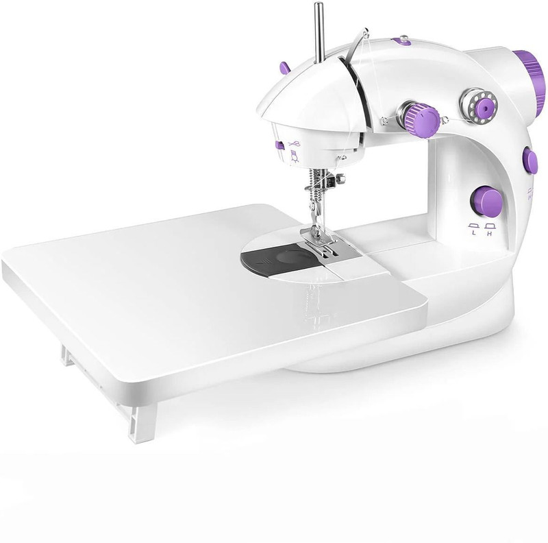 Radhe Lightweight & Portable Mini Sewing Machine with Accessory Kit & Extension Table Electric Sewing Machine( Built-in Stitches 2)
