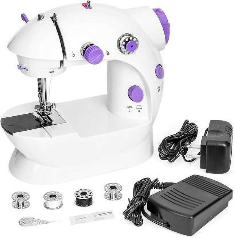 IMPLEXMART Portable Sewing Double Speed Mini Sewing Machine Electric Sewing Machine( Built-in Stitches 45)