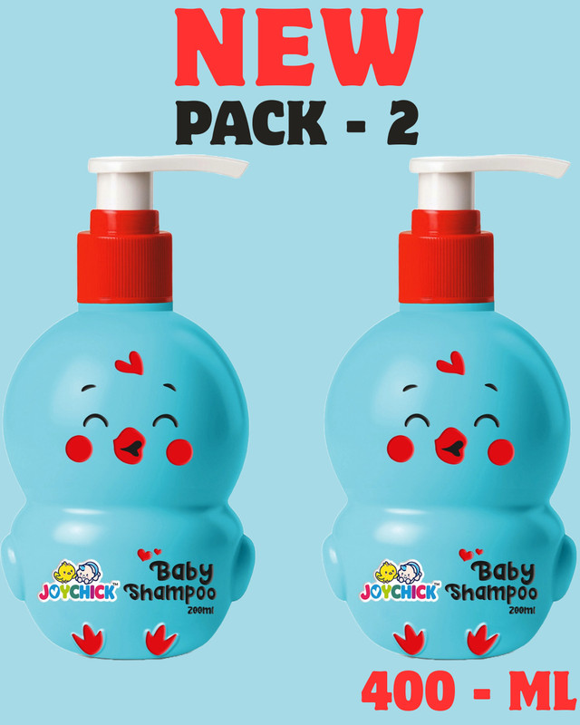 joychick Baby Shampoo Nourished with Aloe Vera Chamomile (Promo Pack )(400 ml)