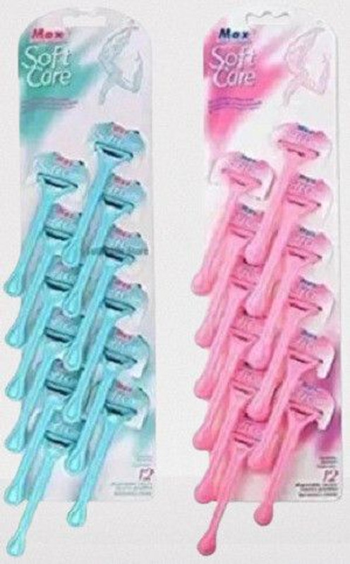Maldhari Max Disposable Razors hair removal MXRZRP12P, Women(Pack of 12)