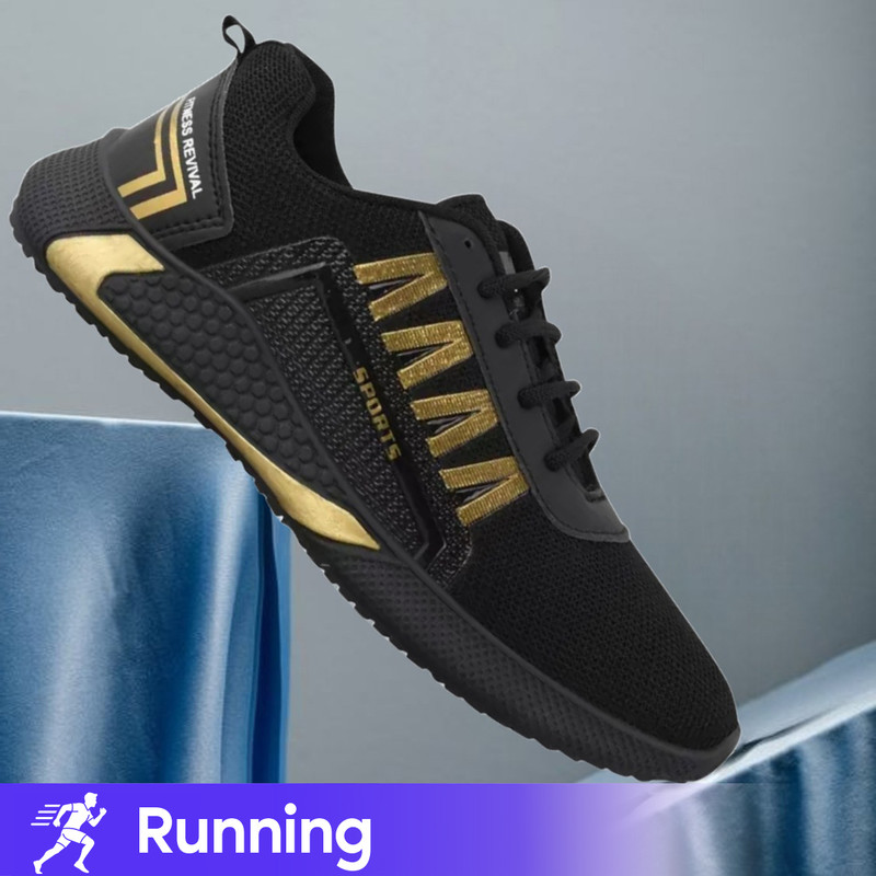 jootiyapa JOOTIYAPA PREMIUM TRENDING CASUAL SHOES FOR MEN Walking Shoes For Men(Black)