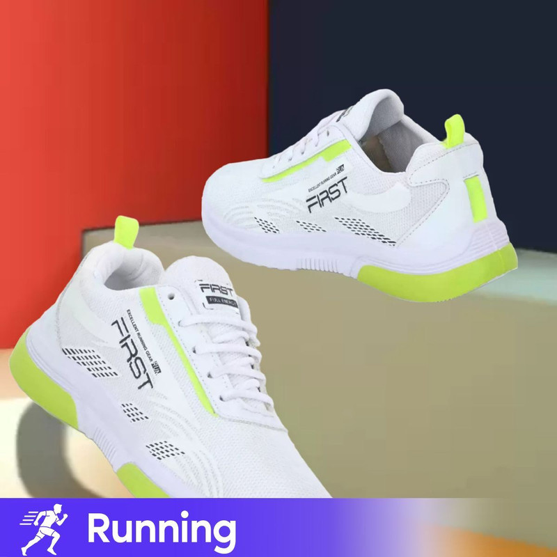 jootiyapa Trendy Walking Comfortable Sports Shoes For Men (White) Walking Shoes For Men(White)