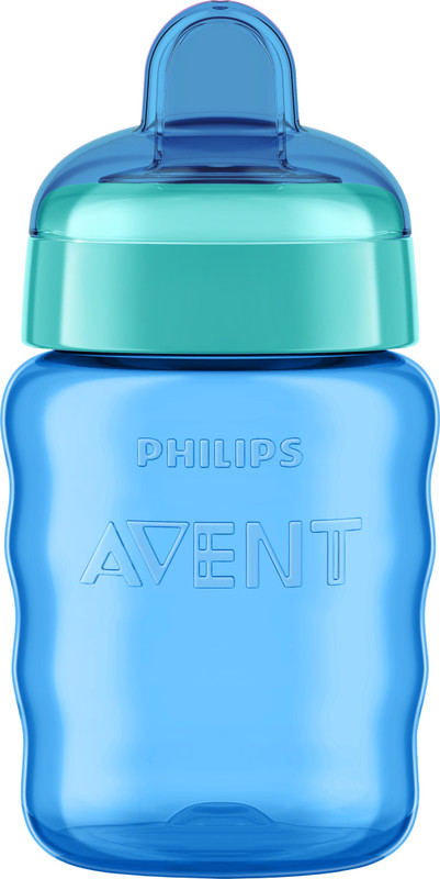 Philips Avent Spout Cup SCF553/05 | Blue Color | 9M+ age | BPA free | Pack of 1(Blue, Green)