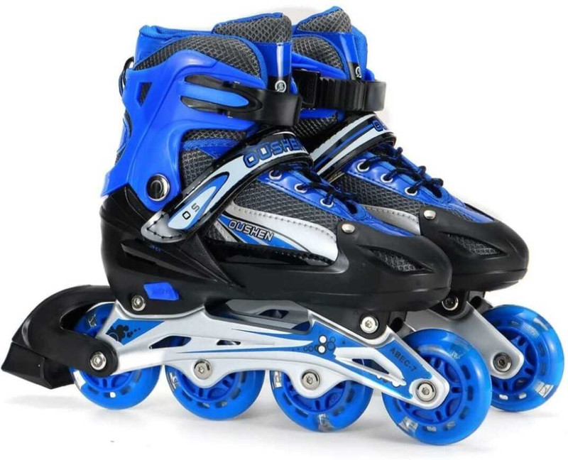 Kovea Running Shoe Inline Skates Skatings Shoes For kids Skatings In-line Skates In-line Adults Size 6 UK - 9 UK(Adjustable, Intermediate, Advanced, Beginner, Black)