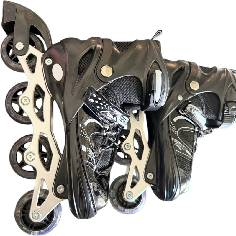 Dorytoys Kids Skating Shoes with Durable Body and Stability In-line Kids Size  3C UK - 6C UK(Adjustable, Advanced, Multicolor)