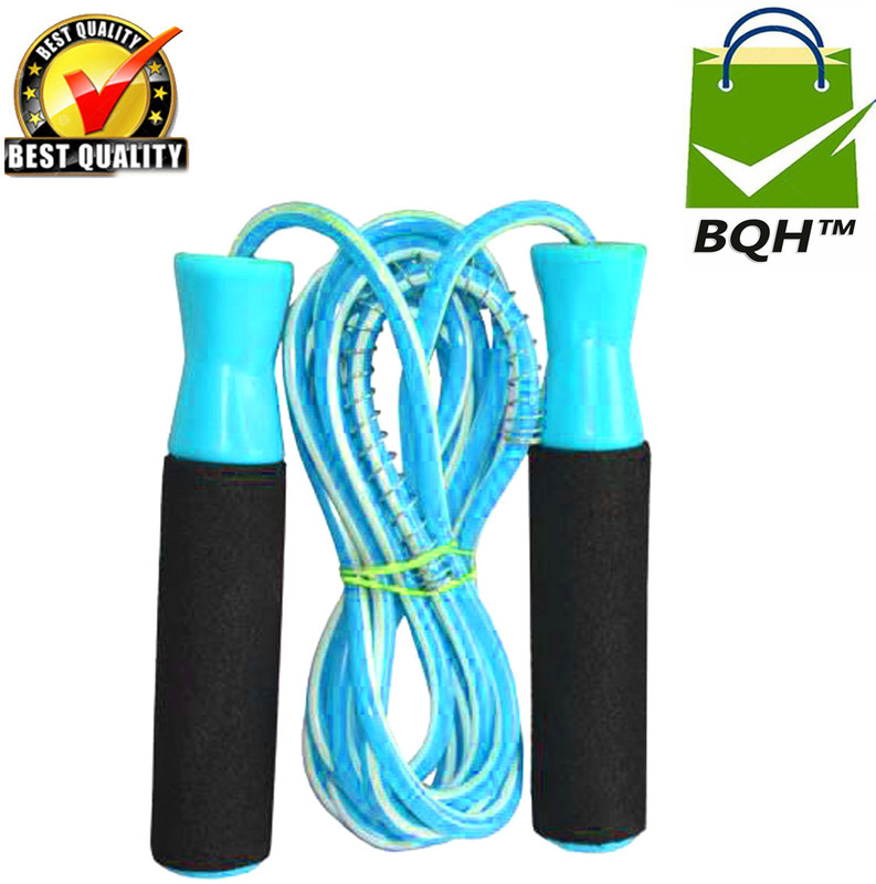 BQH Skipping Rope Tangle-Free with Ball Bearings Rapid Speed Jump Rope Freestyle Skipping Rope(Length: 250 cm)