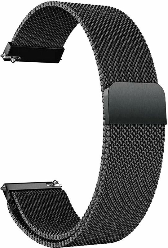 KHR 22MM_Chain_Black Smart Watch Strap(Black)
