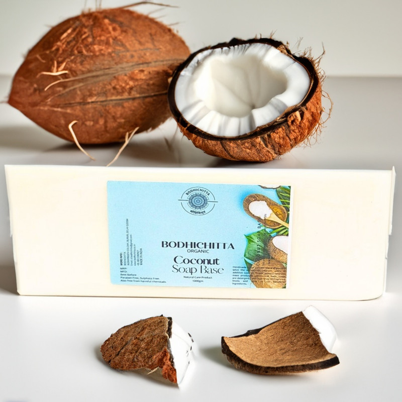 Bodhichitta Shea Butter Soap Base Melt & Pour 100% Pure & Natural Pack of 1kg(1000 g)