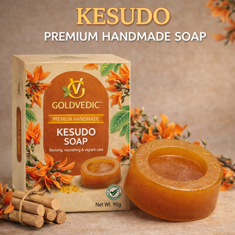 Goldvedic Kesudo Soap(90 g)