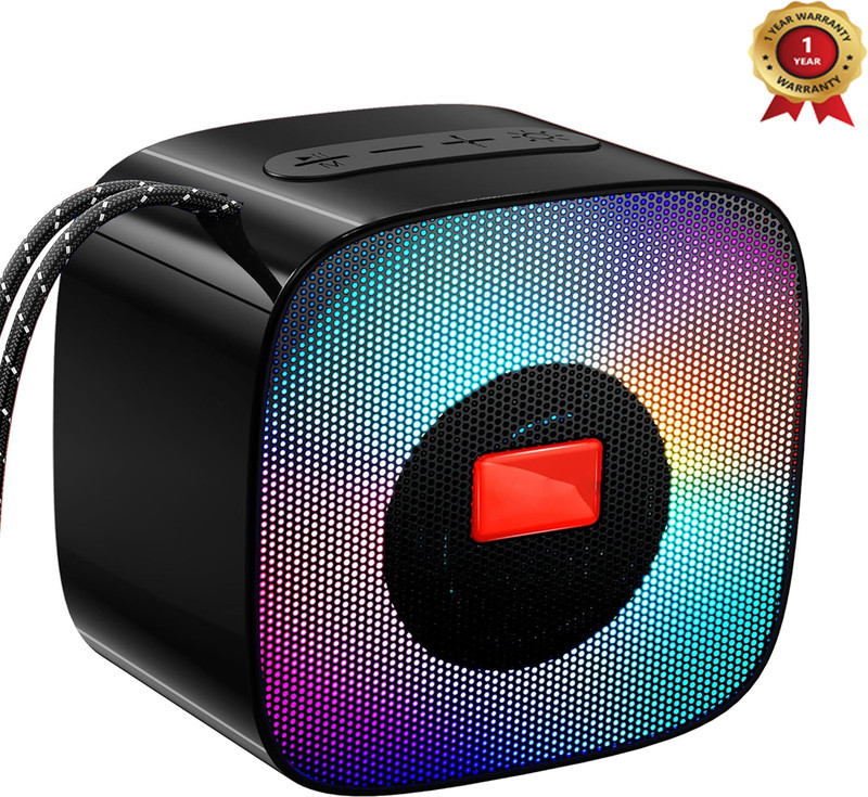 Techobucks Bluetooth Wireless Speaker HIGH BASS Super Sound Audio System /Water Resistent 10 W Bluetooth Speaker(Black, 4.1 Channel)